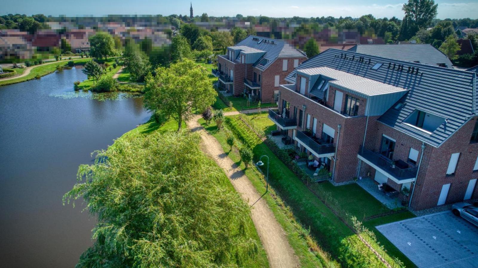 Tomkes Ferienwohnung Am See Rhauderfehn Exterior photo